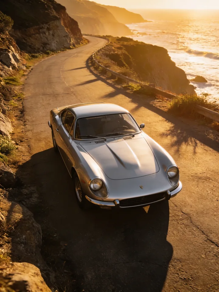 Vintage coupe in four looks