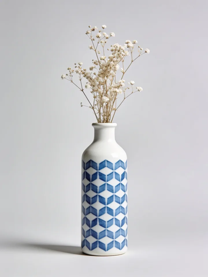 Ceramic bottle in four looks